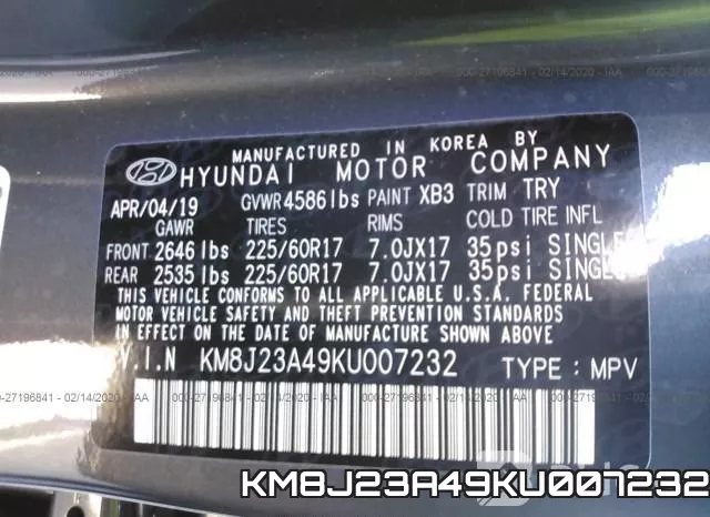 KM8J23A49KU007232 фото 10