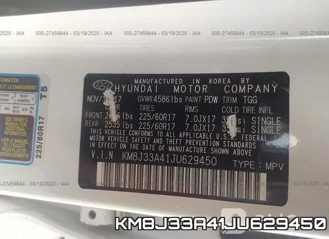 KM8J33A41JU629450 фото 10
