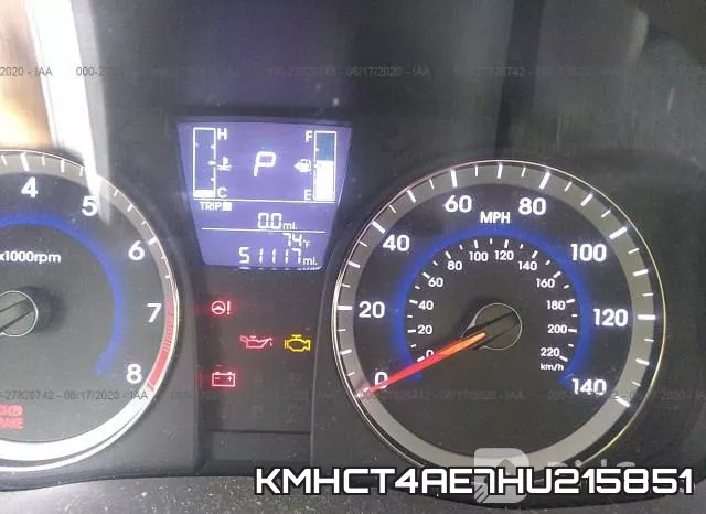 KMHCT4AE7HU215851 фото 8