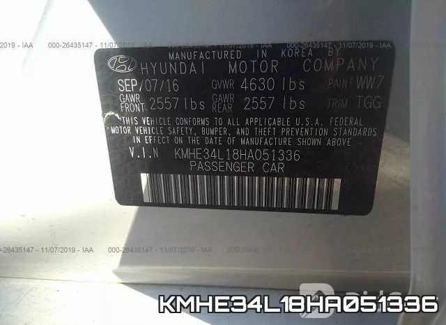KMHE34L18HA051336 фото 10