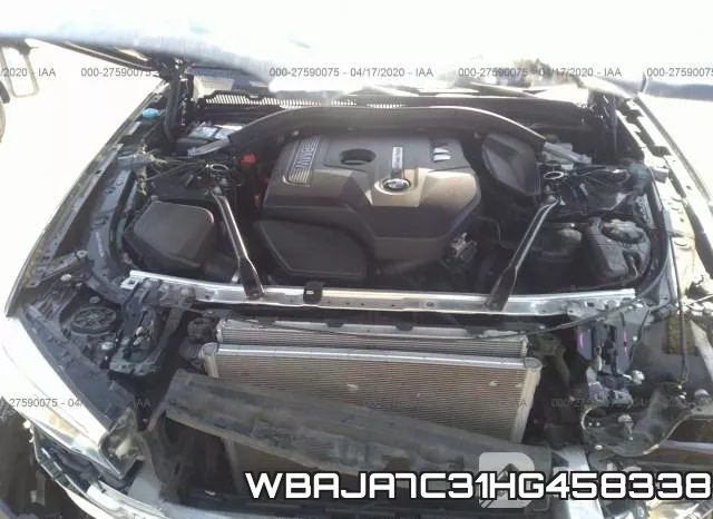 WBAJA7C31HG458338 фото 2