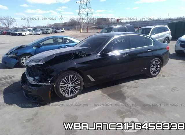 WBAJA7C31HG458338 фото 3