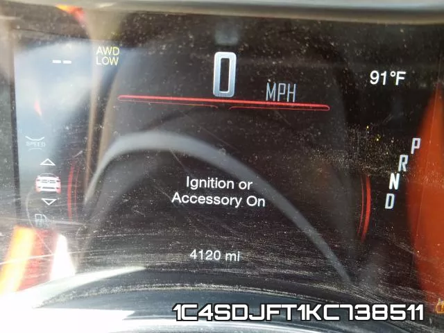 1C4SDJFT1KC738511 фото 9