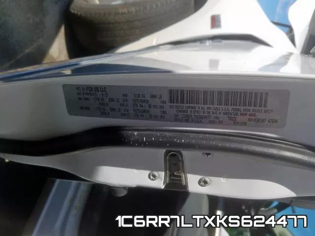 1C6RR7LTXKS624477 фото 2