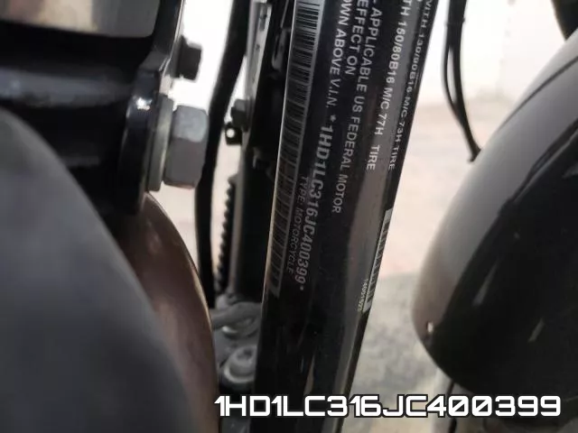 1HD1LC316JC400399 фото 2