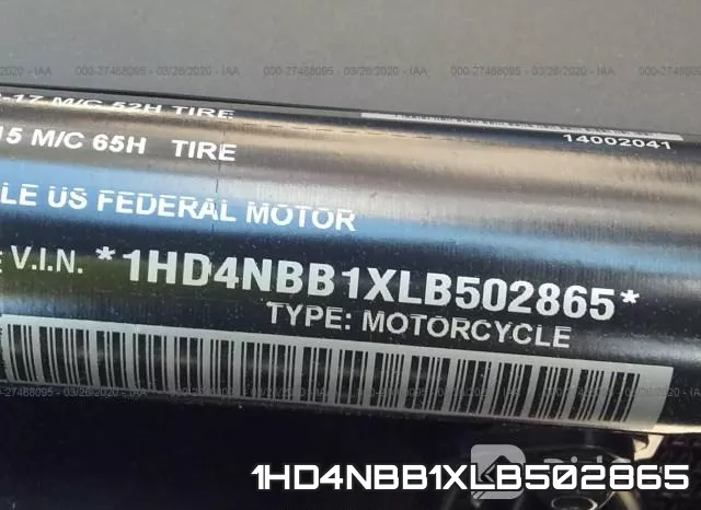 1HD4NBB1XLB502865 фото 2