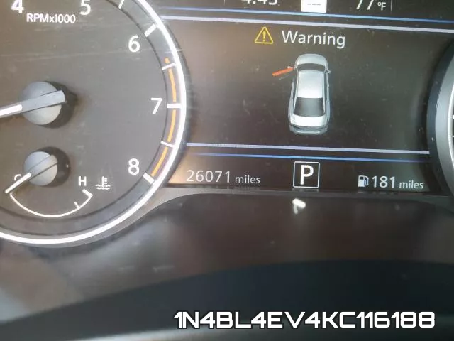 1N4BL4EV4KC116188 фото 9