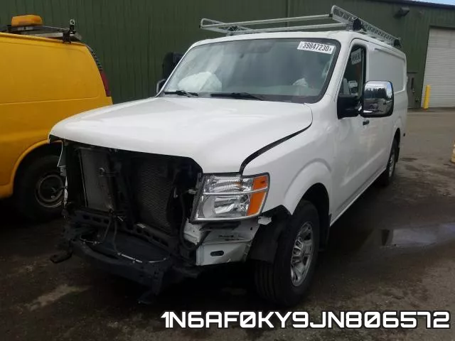 1N6AF0KY9JN806572 фото 3