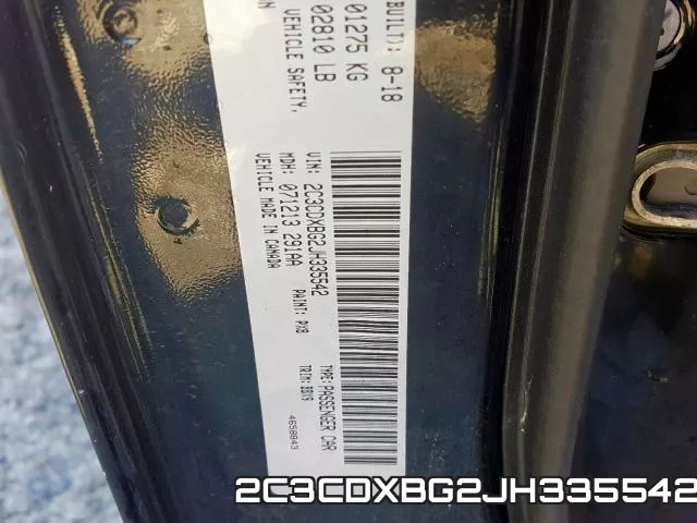 2C3CDXBG2JH335542 фото 2