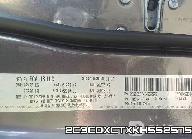 2C3CDXCTXKH552575 фото 10