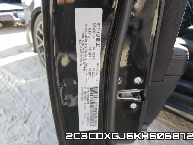 2C3CDXGJ5KH506872 фото 2