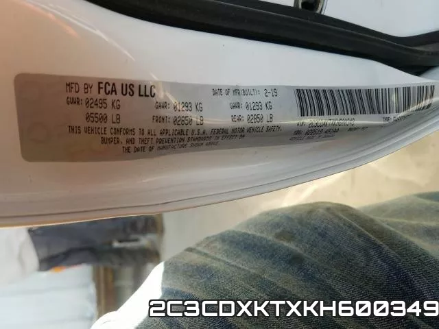 2C3CDXKTXKH600349 фото 2