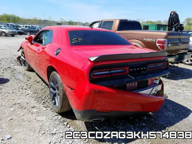 2C3CDZAG3KH574838 фото 4