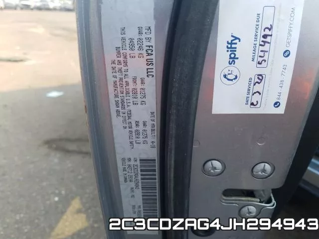 2C3CDZAG4JH294943 фото 2
