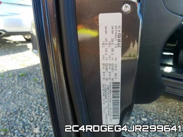 2C4RDGEG4JR299641 фото 2