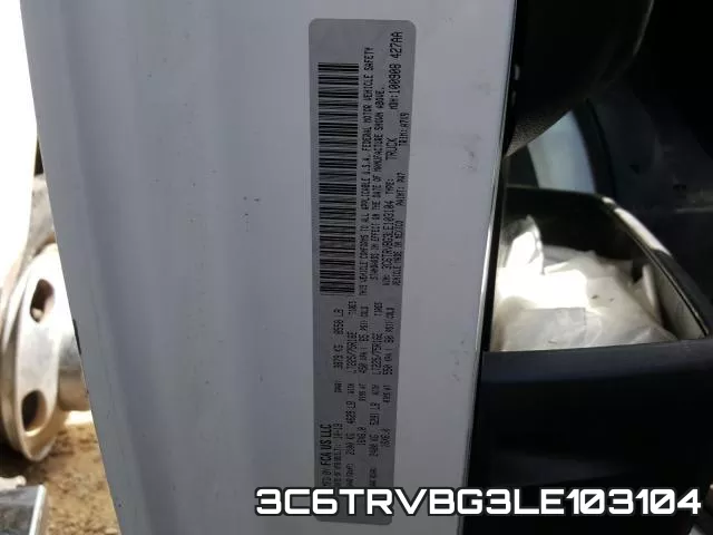 3C6TRVBG3LE103104 фото 2