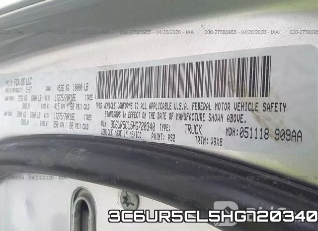 3C6UR5CL5HG720340 фото 10