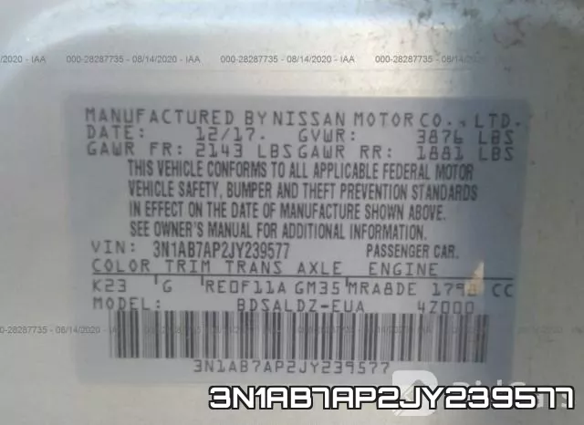 3N1AB7AP2JY239577 фото 10