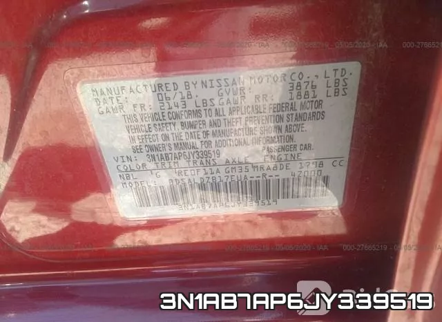 3N1AB7AP6JY339519 фото 10