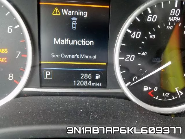 3N1AB7AP6KL609377 фото 9