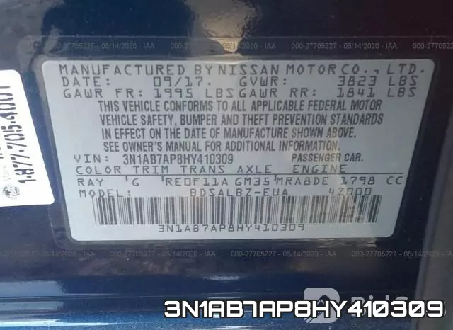 3N1AB7AP8HY410309 фото 10