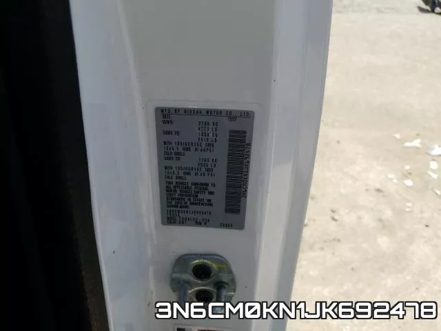 3N6CM0KN1JK692478 фото 2