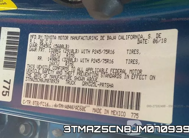 3TMAZ5CN8JM070939 фото 10