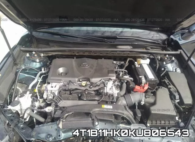 4T1B11HK0KU806543 фото 2