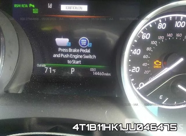 4T1B11HK1JU046475 фото 8
