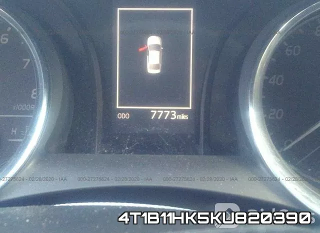 4T1B11HK5KU820390 фото 8