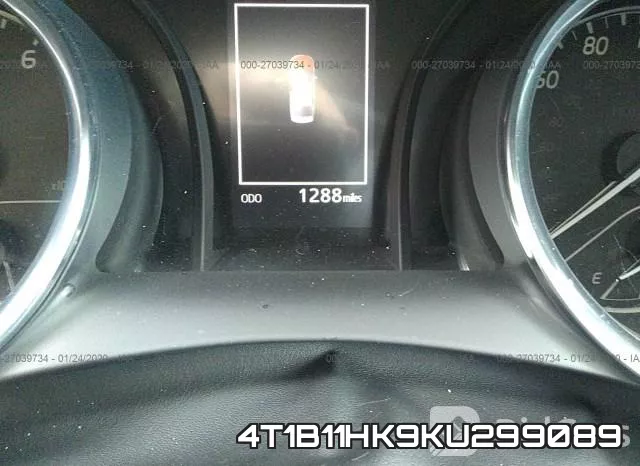 4T1B11HK9KU299089 фото 8