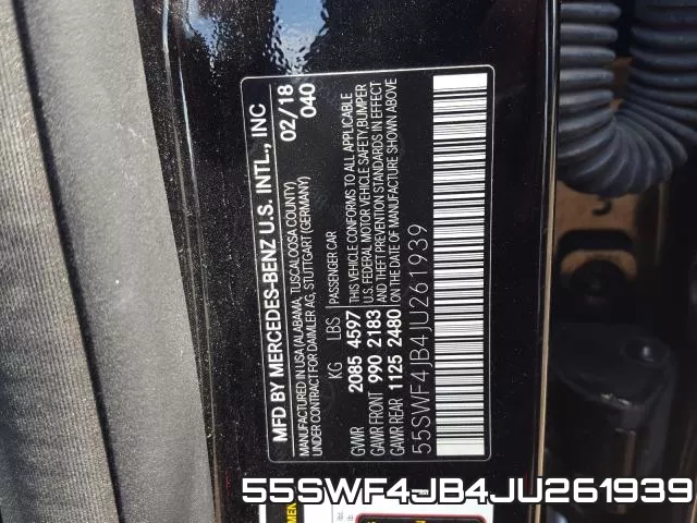 55SWF4JB4JU261939 фото 2