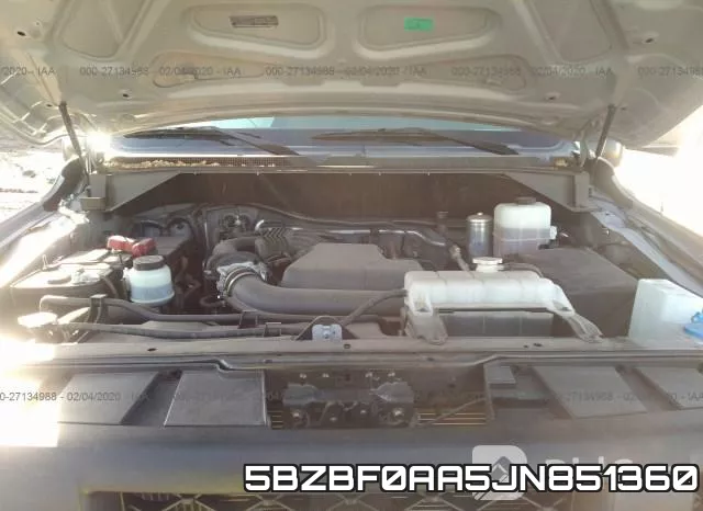 5BZBF0AA5JN851360 фото 2