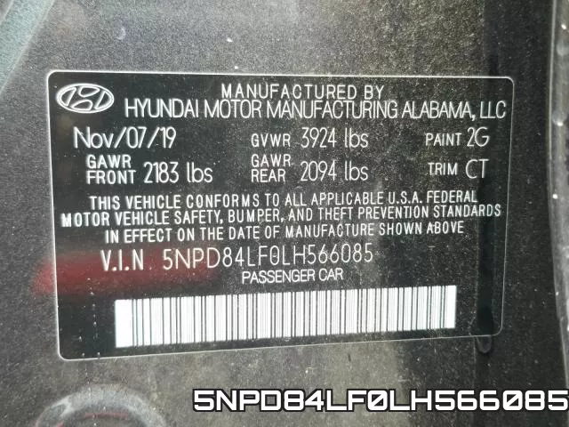5NPD84LF0LH566085 фото 2