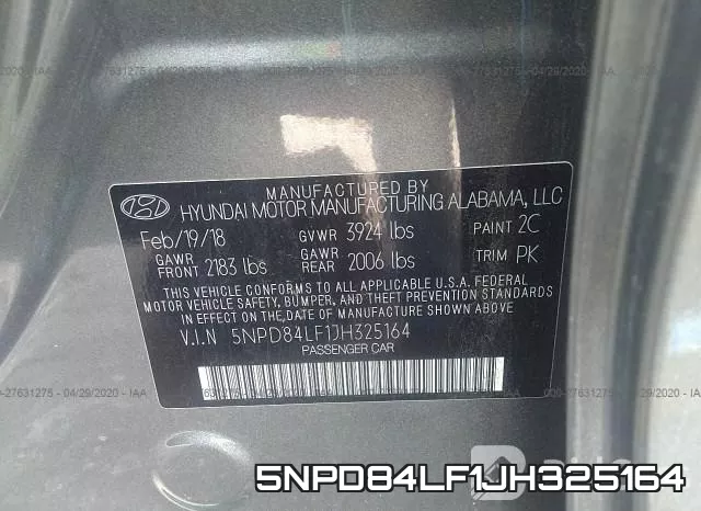 5NPD84LF1JH325164 фото 10