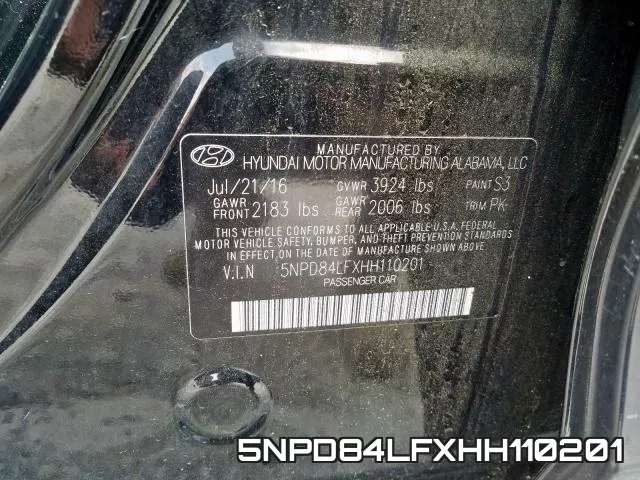 5NPD84LFXHH110201 фото 2