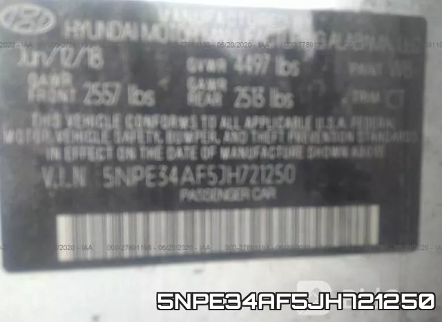 5NPE34AF5JH721250 фото 10
