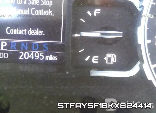 5TFAY5F18KX824414 фото 8
