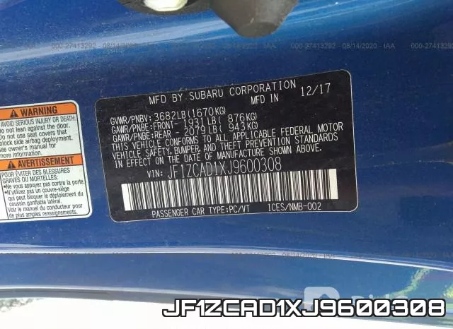 JF1ZCAD1XJ9600308 фото 10