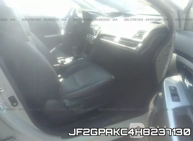 JF2GPAKC4H8237130 фото 6