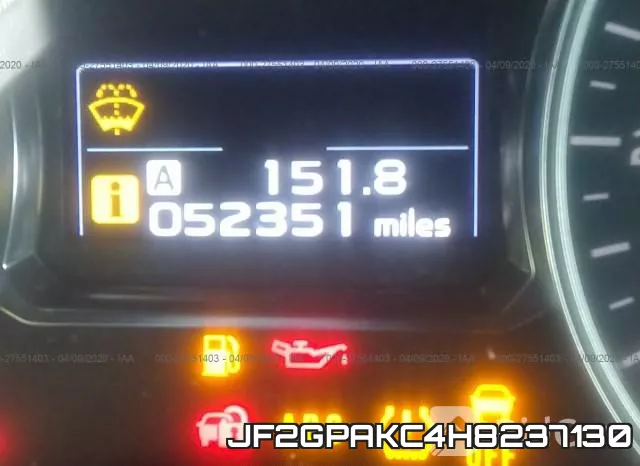 JF2GPAKC4H8237130 фото 8