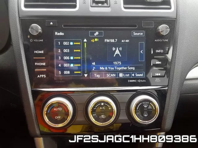 JF2SJAGC1HH809386 фото 10