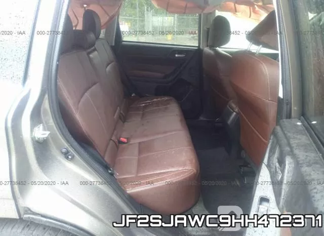 JF2SJAWC9HH472371 фото 9