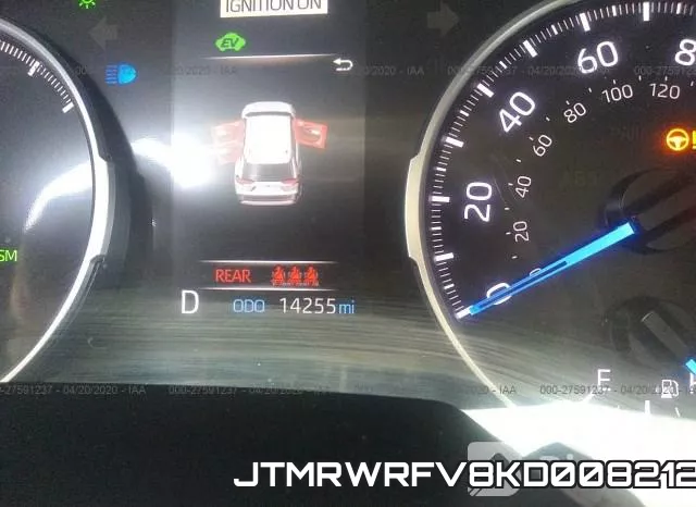 JTMRWRFV8KD008212 фото 8