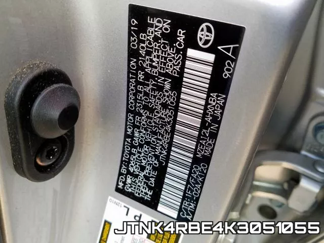 JTNK4RBE4K3051055 фото 2