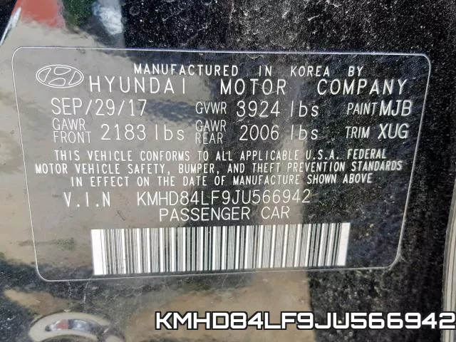 KMHD84LF9JU566942 фото 2