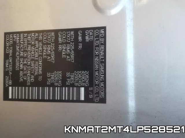 KNMAT2MT4LP528521 фото 2