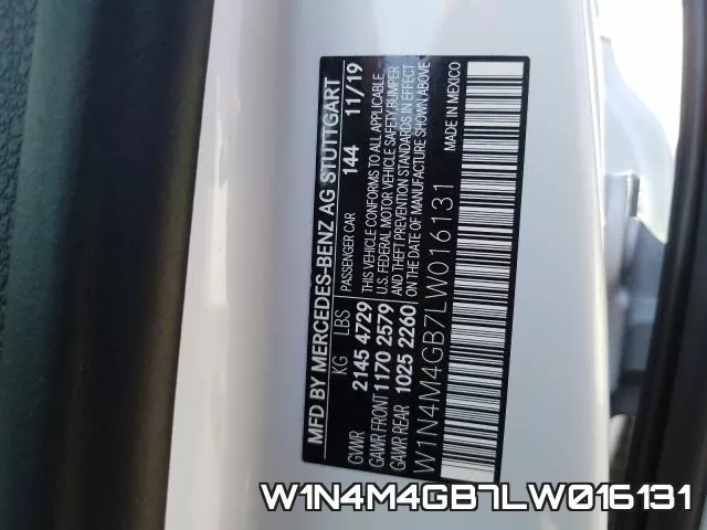 W1N4M4GB7LW016131 фото 2