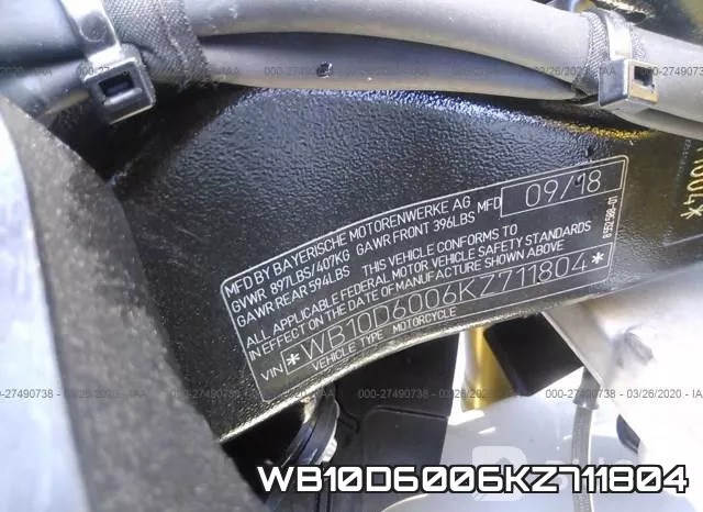 WB10D6006KZ711804 фото 2