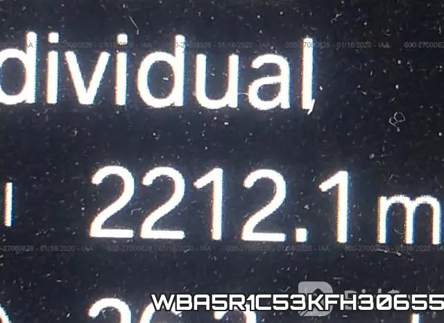 WBA5R1C53KFH30655 фото 8